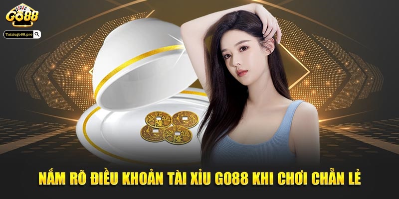 Nắm rõ điều khoản Tài xỉu Go88 khi chơi chẵn lẻ